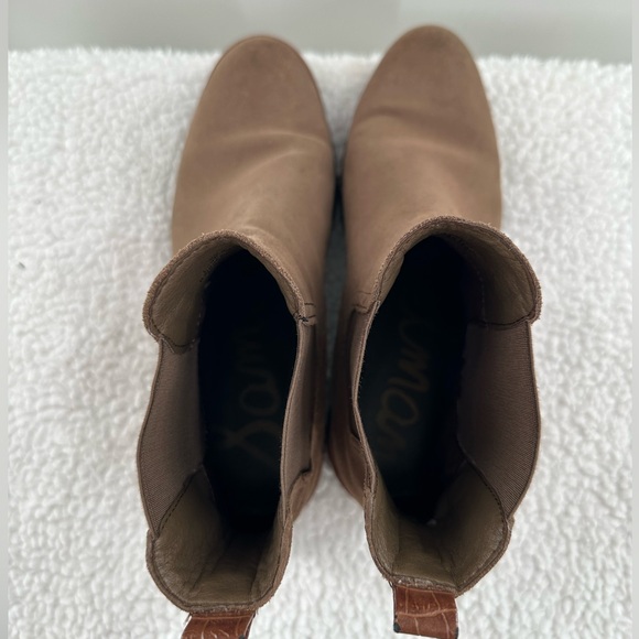 Sam Edelman Jaclyn Leather Slip On Chelsea Boots - Picture 9 of 11
